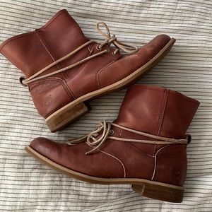 Timberland genuine leather booties